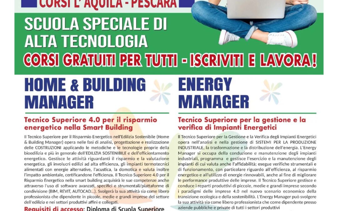 Carlo Imperatore diploma energy manager